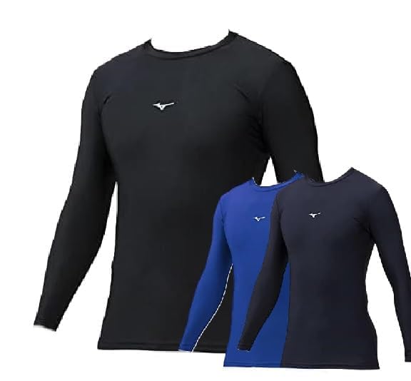 Amazon.co.jp: [ミズノ] バイオギア ローネック長袖 アンダーシャツ